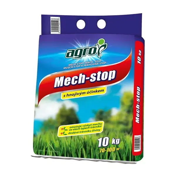 Přípravek proti mechu AGRO Mech Stop 10kg - pytel