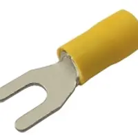Vidlička 4.3mm, vodič 4.0-6.0mm žlutá