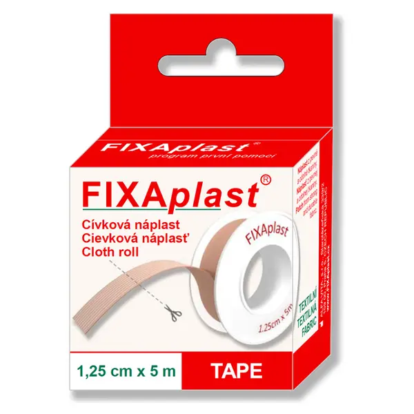 FIXAPLAST Cívka náplast 1.25 cm x 5 m