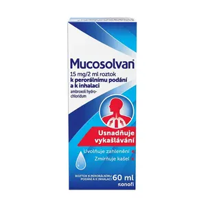 MUCOSOLVAN Roztok 15 mg 60 ml