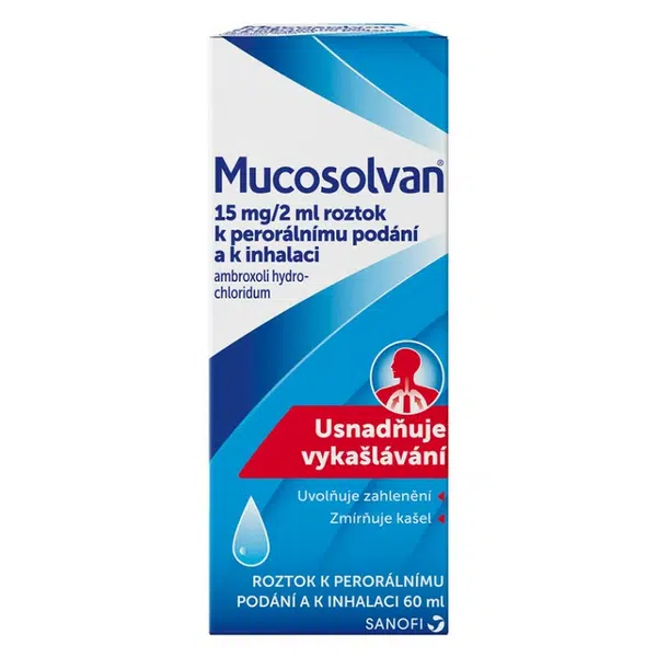 MUCOSOLVAN Roztok 15 mg 60 ml