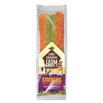 SUPREME Tiny Friends Farm Stickles mrkev a brokolice tyčinky 100 g 2 kusy