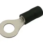 Očko  6.5mm, vodič 2.5-4.0mm  černé