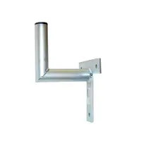 Anténní držák 15cm na zeď, trubka 35/2mm, výška 12cm