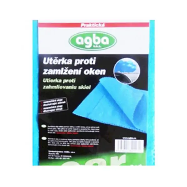 Utěrka proti zamlžení oken AGBA 27x30cm