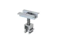 Střední nastavitelný úchyt stříbrný 32-42mm - sada 6 ks