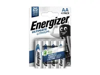Baterie lithiová AA R6 1,5V ENERGIZER Ultimate 4ks / blistr –40°C