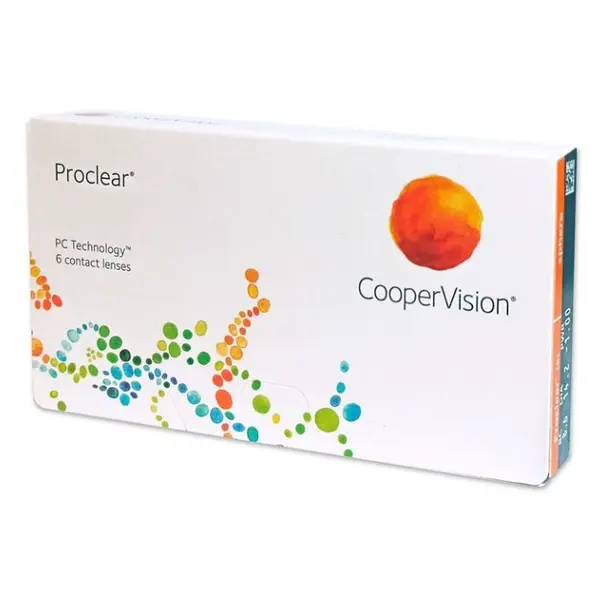 COOPERVISION Proclear Compatibles Sphere měsíční 6 čoček, Počet dioptrií: -0,75, Počet kusů v balení: 6 ks, Průměr: 14,2, Zakřivení: 8,6