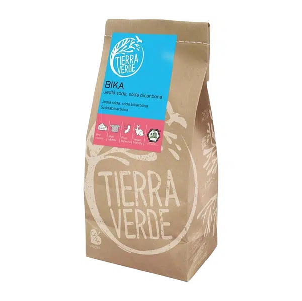 TIERRA VERDE BIKA – Jedlá soda Bikarbona sáček 1 kg