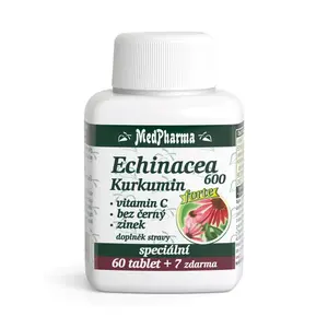 MEDPHARMA Echinacea Kurkumin 600 Forte 67 tablet