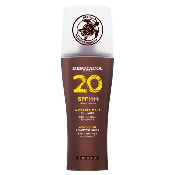 DERMACOL Sun  Mléko na opalování SPF 20 200 ml