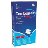 COMBOGESIC 500mg/150mg 20 tablet