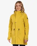 Dámský softshellový kabát kilpi lasika-w žlutá 34