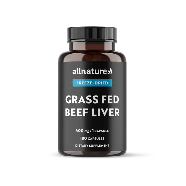 ALLNATURE Grass fed beef liver 180 kapslí