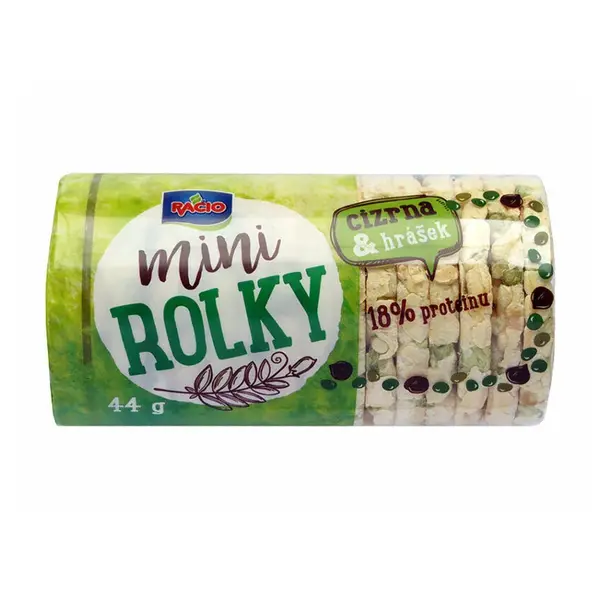 RACIO Mini rolky cizrna a hrášek  44 g