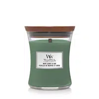 WOODWICK Vonná svíčka váza střední  Mint Leaves & Oak 275 g
