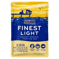 FISH4DOGS Lahodná kapsička pro psy 99 % treska 100 g