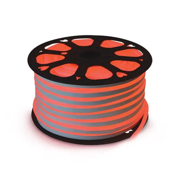 LED neon flexi hadice 230V 92LED/m 7W/m červená 50m