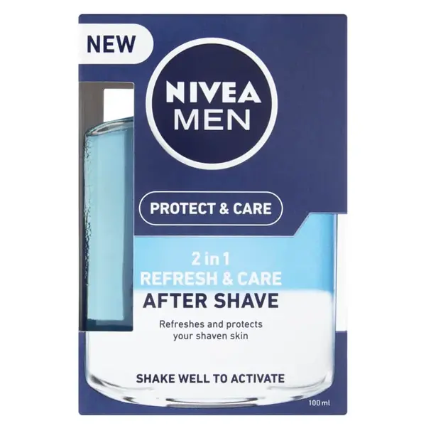 NIVEA Men Protect & Care Pečující voda po holení 2v1 100 ml