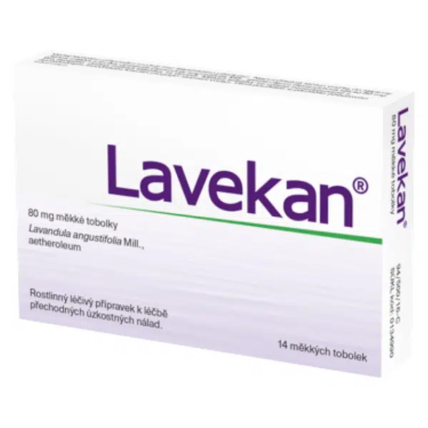 LAVEKAN 80 mg 14 kapslí