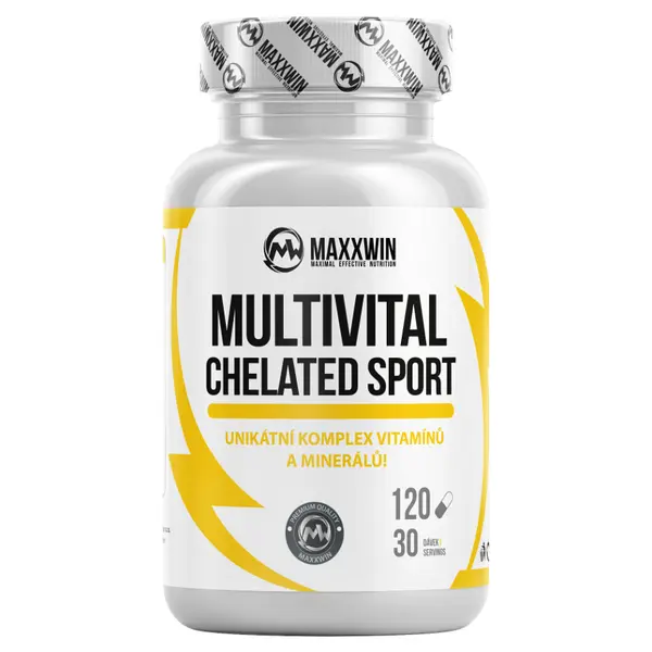 MAXXWIN Multivital Chelated Sport 120 kapslí