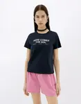 Tričko Thinking MU Navy Classic Sun T-Shirt Ida NAVY