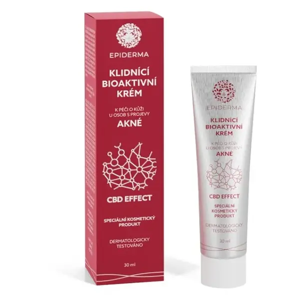 EPIDERMA Bioaktivní CBD krém při Akné 30 ml