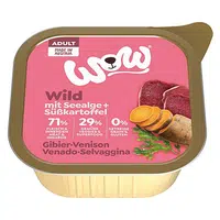 WOW Zvěřina s batáty adult paštika pro dospělé psy 150 g