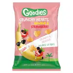 GOODIES Křupky srdíčka banán a jahoda 30 g
