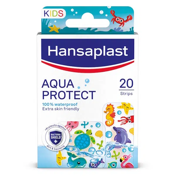 HANSAPLAST Kids aquaprotect náplast 20 kusů
