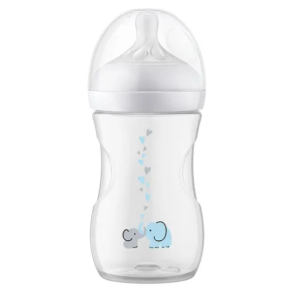 PHILIPS AVENT Láhev Natural Response s ventilem AirFree slon 260 ml 1m+