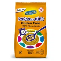 SAM MILLS Bezlepkové kukuřičné těstoviny Písmenka 300 g