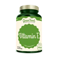 GREENFOOD NUTRITION Vitamin E 120 kapslí