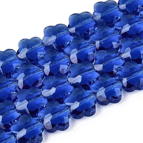 Transparent Glass Beads Strands