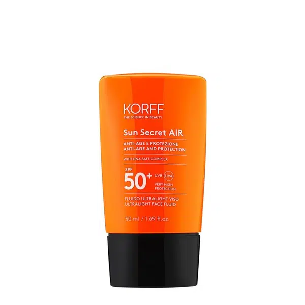 KORFF Sun Secret Ultralehký pleťový fluid SPF50+ 50 ml