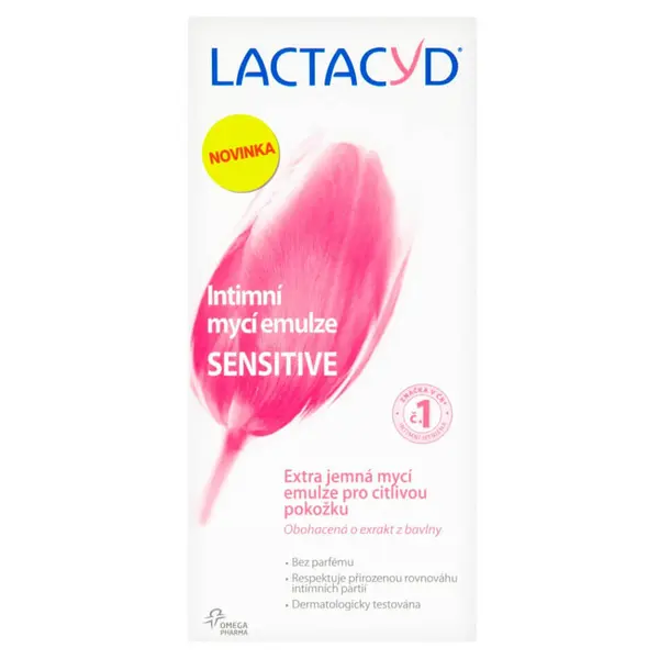 LACTACYD Intimní mycí emulze Sensitive 200 ml