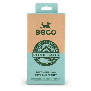 BECO Sáčky na psí exkrementy s peprmintovým aroma 270 ks