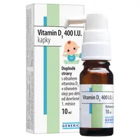 GENERICA Vitamin D3 400 I.U. kapky 10 ml