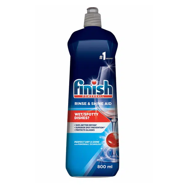 FINISH Rinse & Shine Leštidlo do myčky nádobí Regular 800 ml