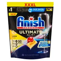 FINISH Ultimate All in 1 Kapsle do myčky nádobí Lemon Sparkle 50 ks