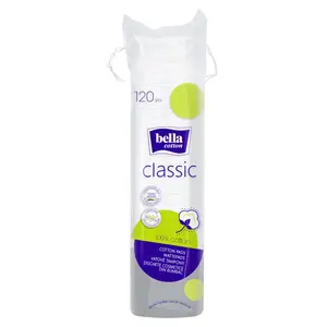 BELLA Cotton Classic Odličovací tampóny 120 kusů
