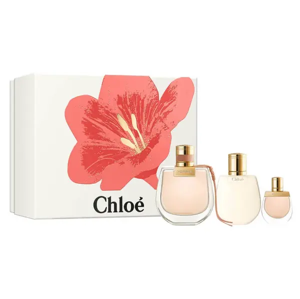 CHLOÉ Nomade EDP 75 ml + tělové mléko 100 ml + EDP 5 ml Dárkové balení
