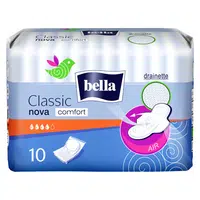 BELLA Classic Nova Comfort Hygienické vložky s křidélky 10 ks