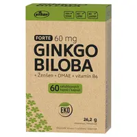 VITAR EKO Ginkgo biloba 60 mg + DMAE + vitamn B6 60 kapslí