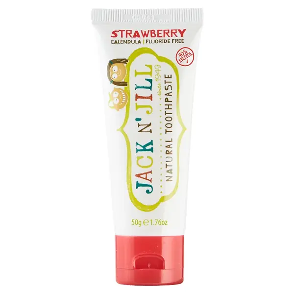 JACK N' JILL přírodní zubní pasta Organic JAHODA 50 g