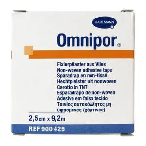 Náplast Omnipor netkaný textil 2.5 cm x 9.2 m