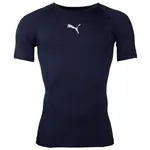 Puma LIGA BASELAYER TEE Pánské funkční triko, tmavě modrá, velikost