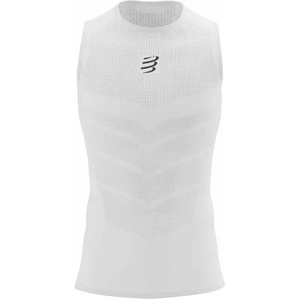 Compressport ON/OFF TANK TOP M Funkční termo tílko, bílá, velikost