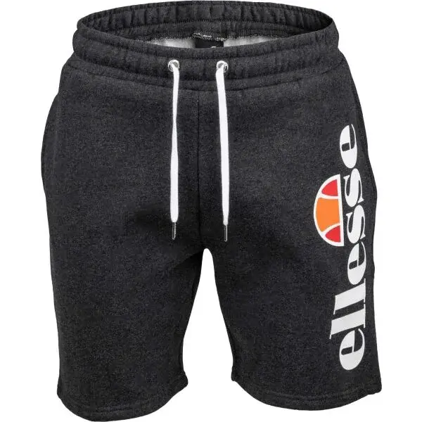 ELLESSE BOSSINI FLEECE SHORT Pánské šortky, tmavě šedá, velikost