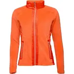 TRIMM FLOWERS Dámska mikina, oranžová, veľkosť